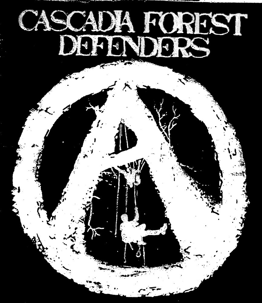 Cover of Cascadia Forest Defenders zine titled "Primordial Perfe