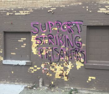 Chicago: Graffiti in Solidarity with the Prison Strike and Against the Police