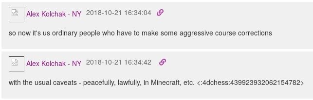 Peacefully lawfully in Minecraft
